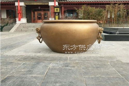 山东故宫铜大缸雕塑 博轩雕塑 故宫铜大缸雕塑厂家图片